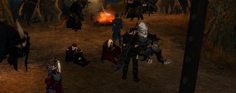 Guild Wars 2 - Left to right: Jadyn, Haverhill, Jo Cur, and Komrade